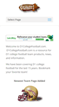 Mobile Screenshot of d1collegefootball.com